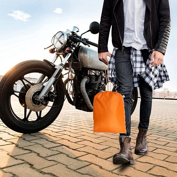 LEFUS Cubierta para Motocicletas, Cubierta Toda la Temporada Impermeable para Motocicletas, 