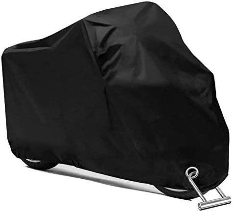 PUBAMALL Cubierta Impermeable para Motocicletas, protección contra el Polvo, escombros, Lluvia y Clima,
