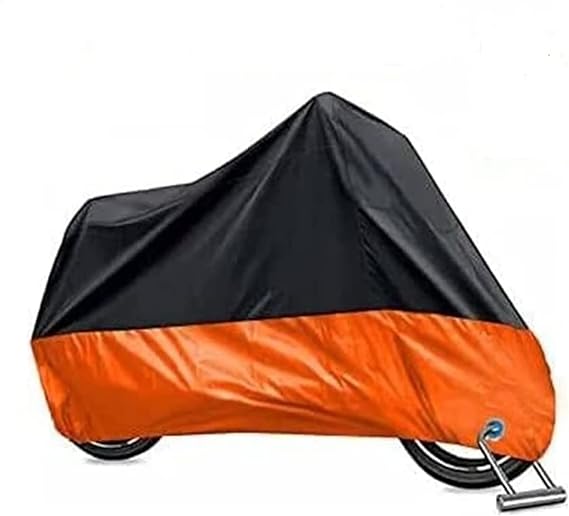 LEFUS Cubierta para Motocicletas, Cubierta Toda la Temporada Impermeable para Motocicletas, 