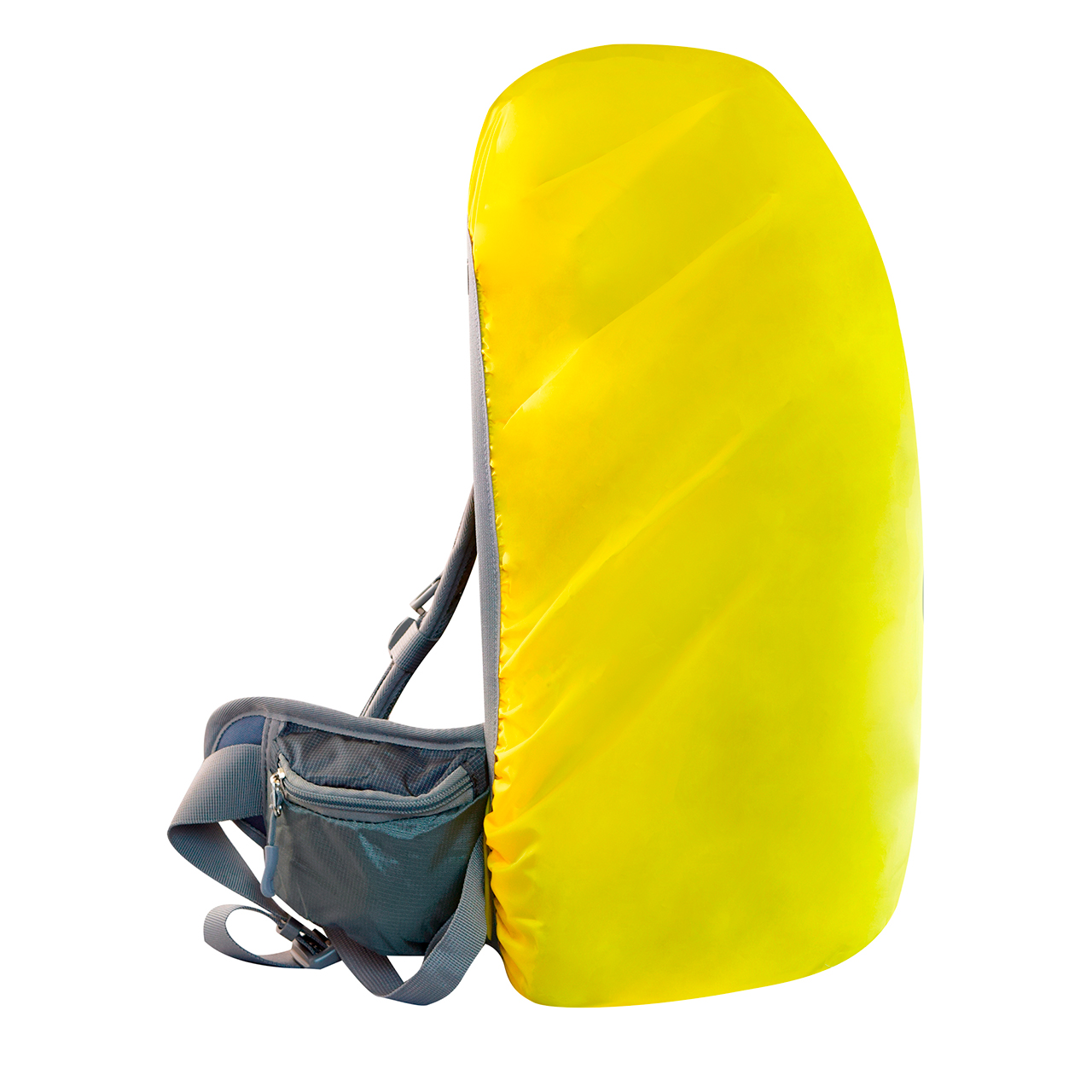 Mochila para montaña Nat Geo, Daytona 30 L con silbato negro S.O.S., MNG3301, gris.