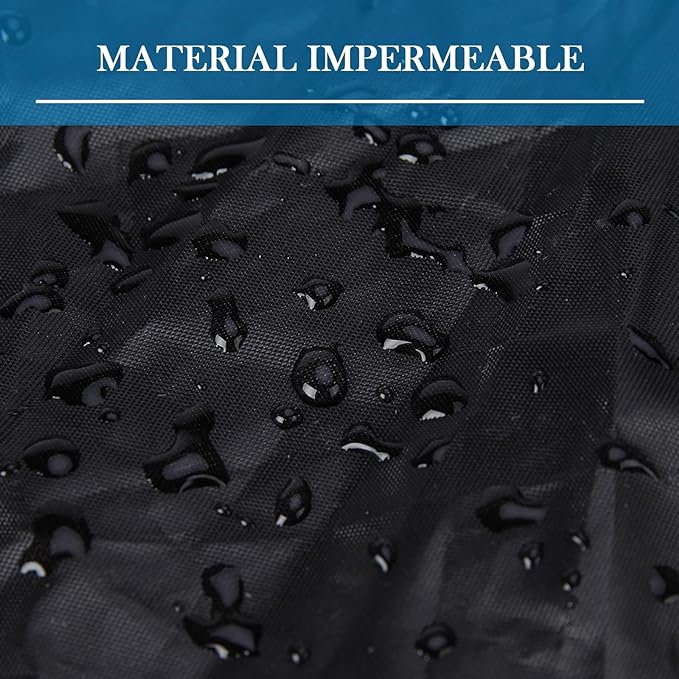 RAINSMORE Funda para Moto Cubierta de Motocicleta de Protección Exterior Impermeable Duradera para