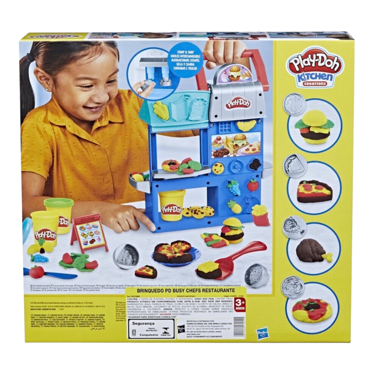 Masas Kitchen Creations Restaurante Divertido +3 Play Doh.