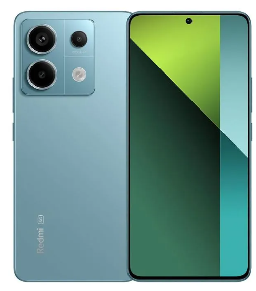 Celular Xiaomi Redmi Note 13 5G 128GB 6GB Azul Océano.