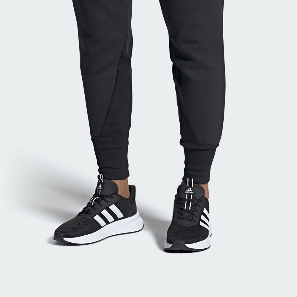 Tenis Adidas Deportivo X_PLR PATH Caballero Negro Con Rayas Blanco.
