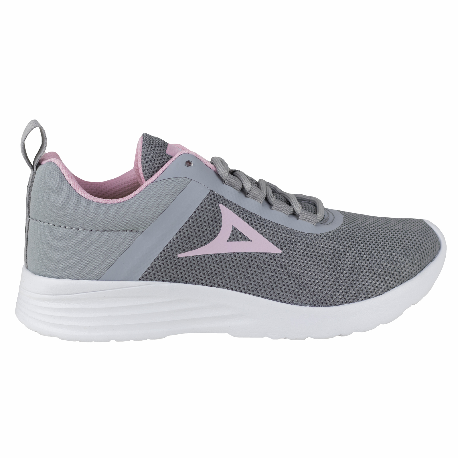 Tenis Running Mujer Pirma 4517 Gris Rosa Deporte Textil Spor.