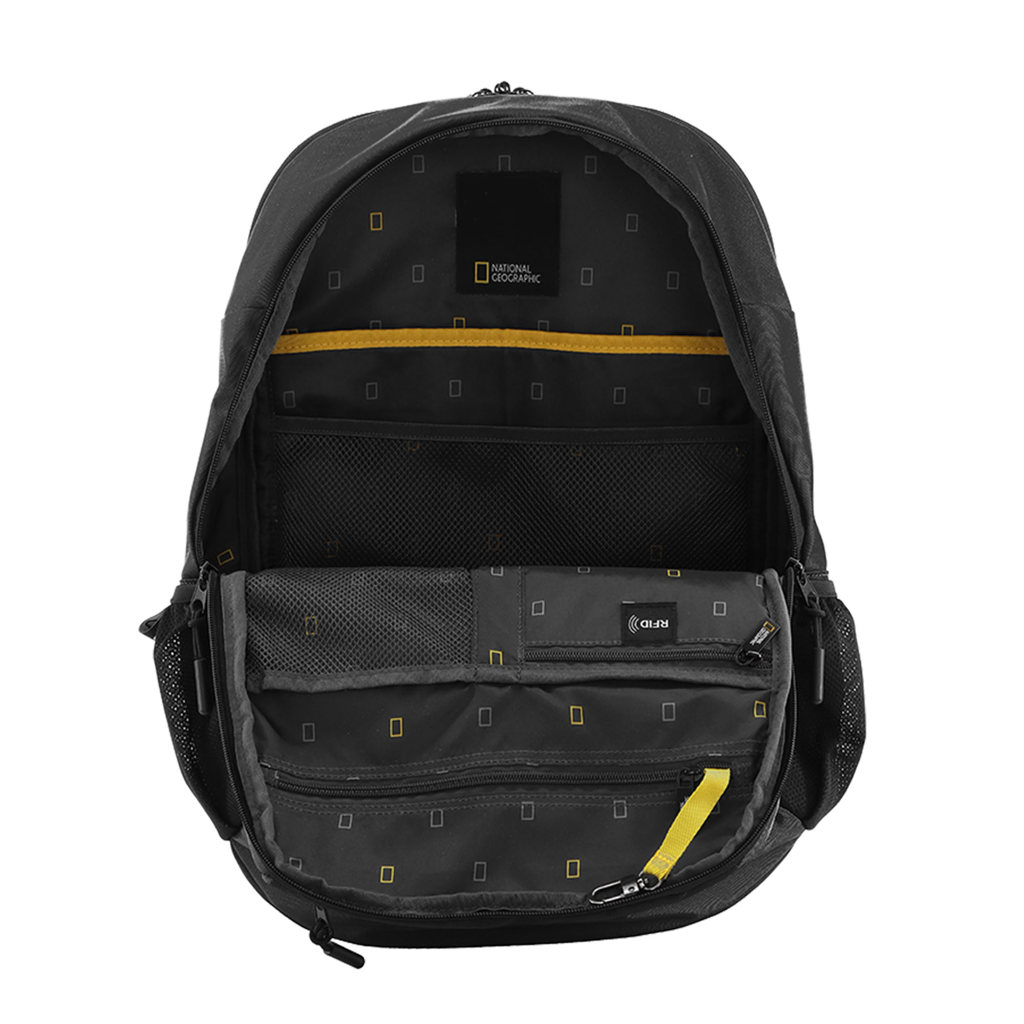 Mochila Nat Geo N21080.06, BOX CANYON 35 L, negro.
