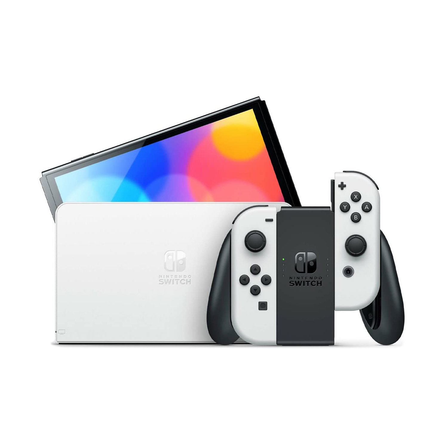 Nintendo Switch Oled 64GB Blanco Más Proyector Amarillo.