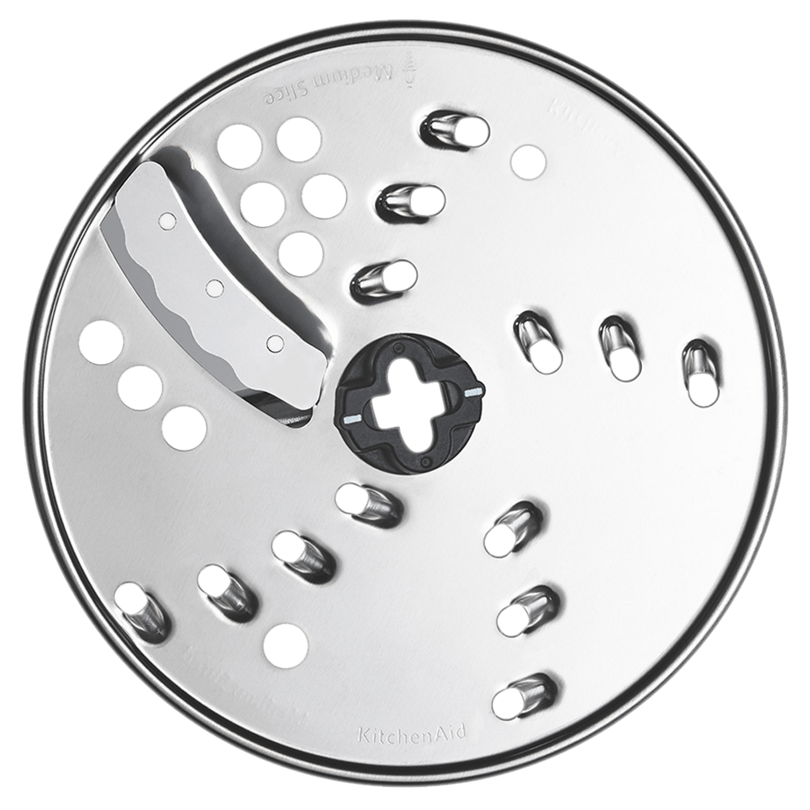 Procesador de Alimentos KitchenAid KFP0719LCU de 7 Tazas Plata.