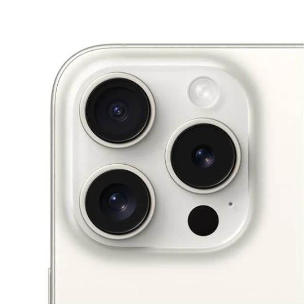 Nuevo Apple iPhone 15 Pro Max Reacondicionado E SIM COLOR BLANCO 256GB Y 8GB RAM, de regalo incluye Audífonos  Airpods 4 con calidad premium.