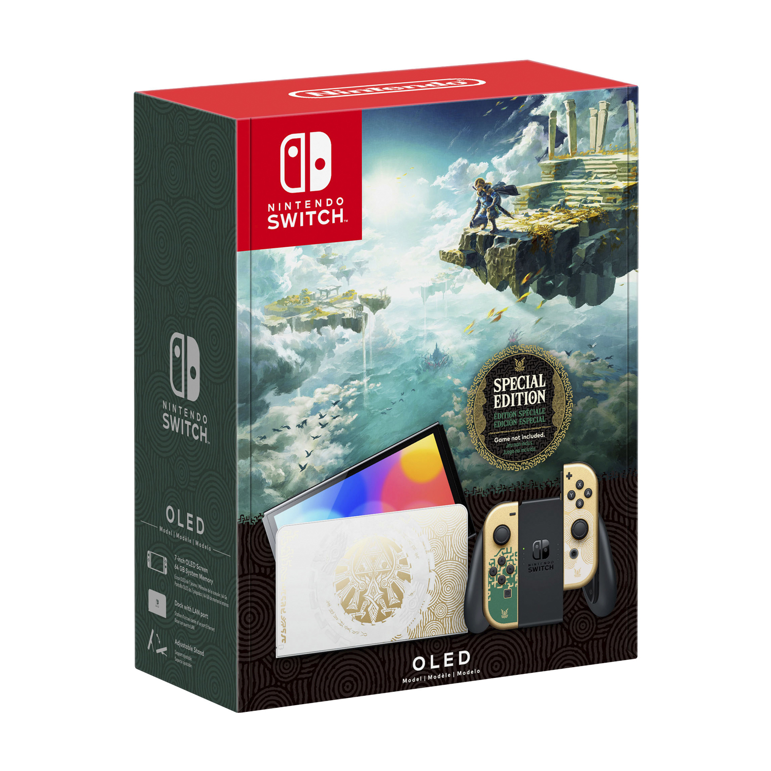 Nintendo Switch Oled The Legend Of Zelda: Tears Of The Kingdom 64Gb.