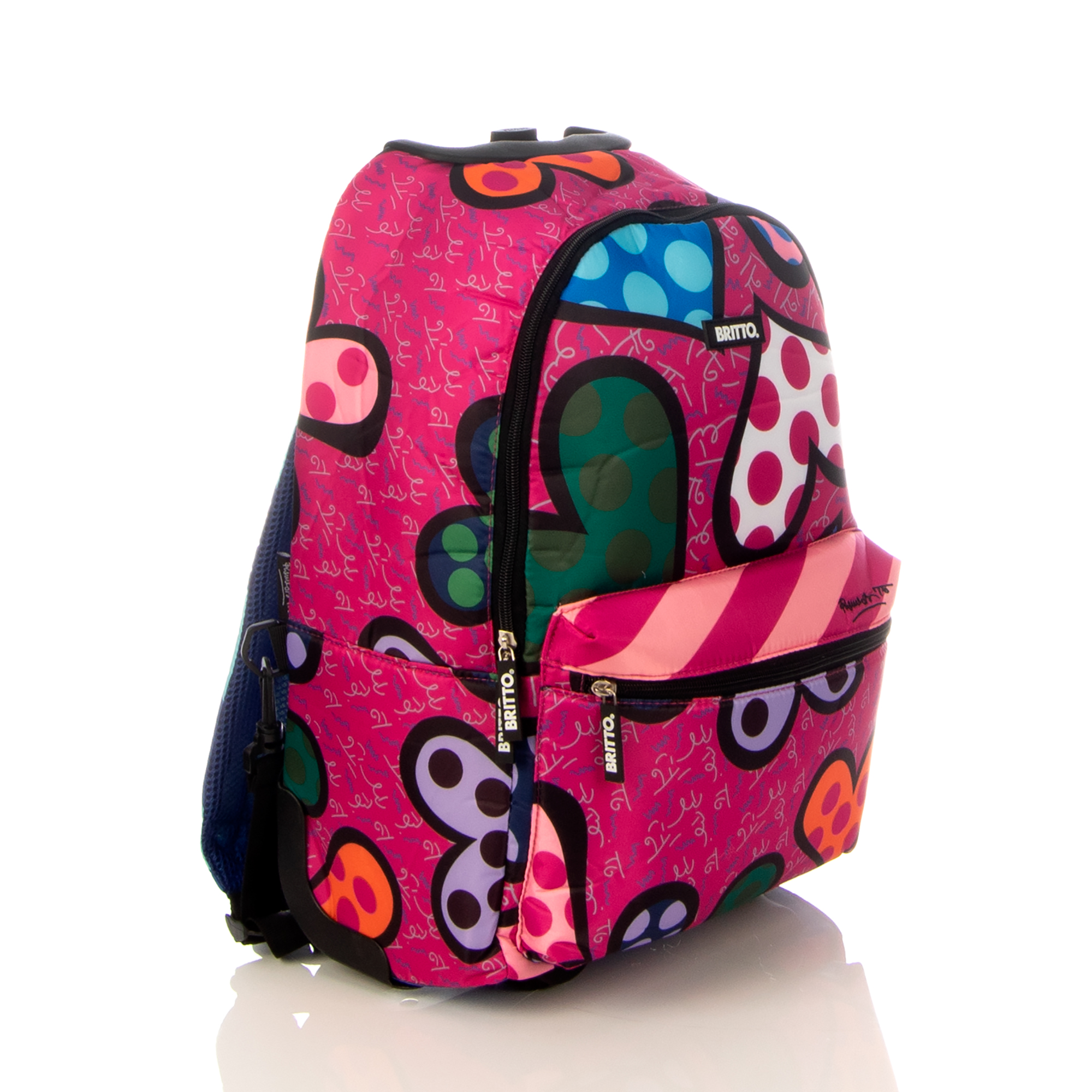 Mochila con Ruedas Romero Britto "Heart".