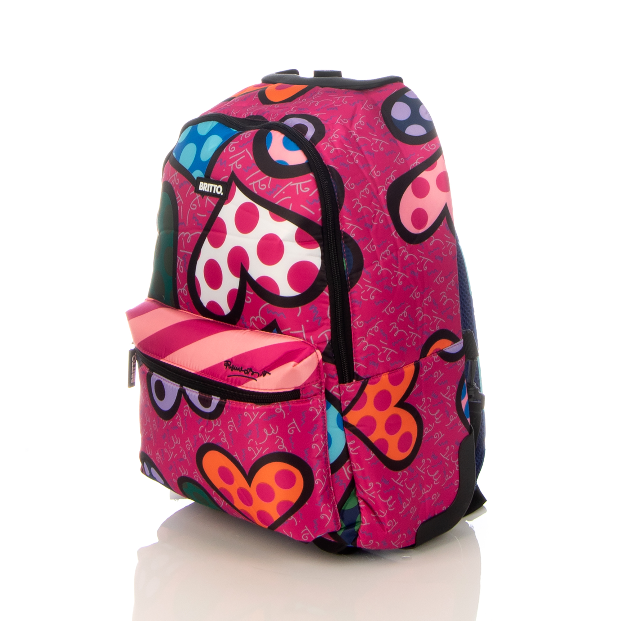 Mochila con Ruedas Romero Britto "Heart".