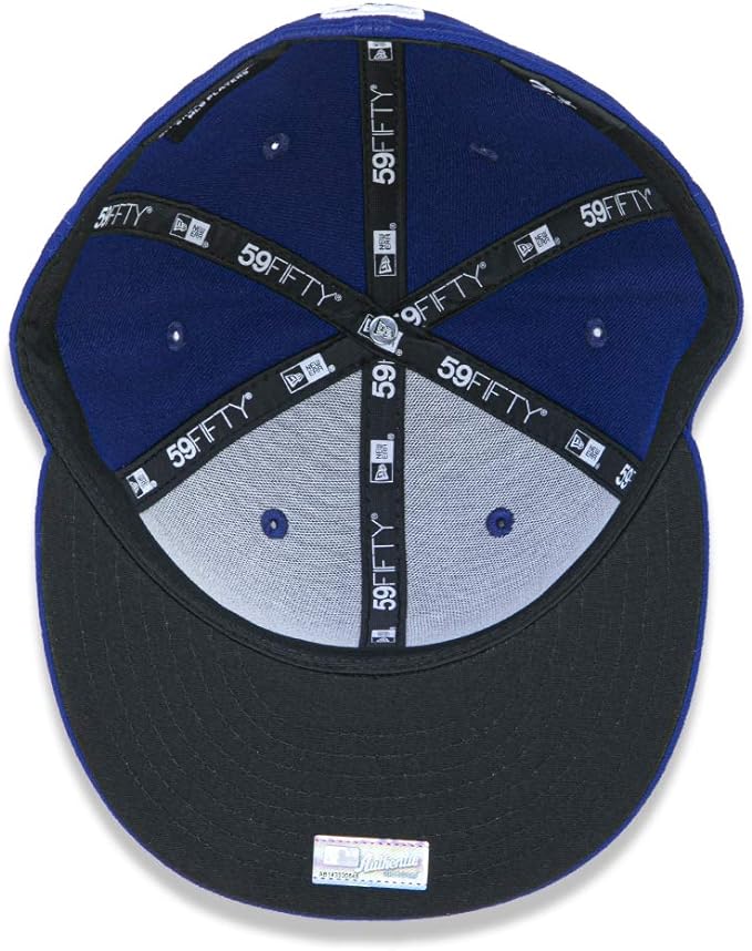 New Era Gorra Oficial de Juego Los Angeles Dodgers Authentic Collection MLB.