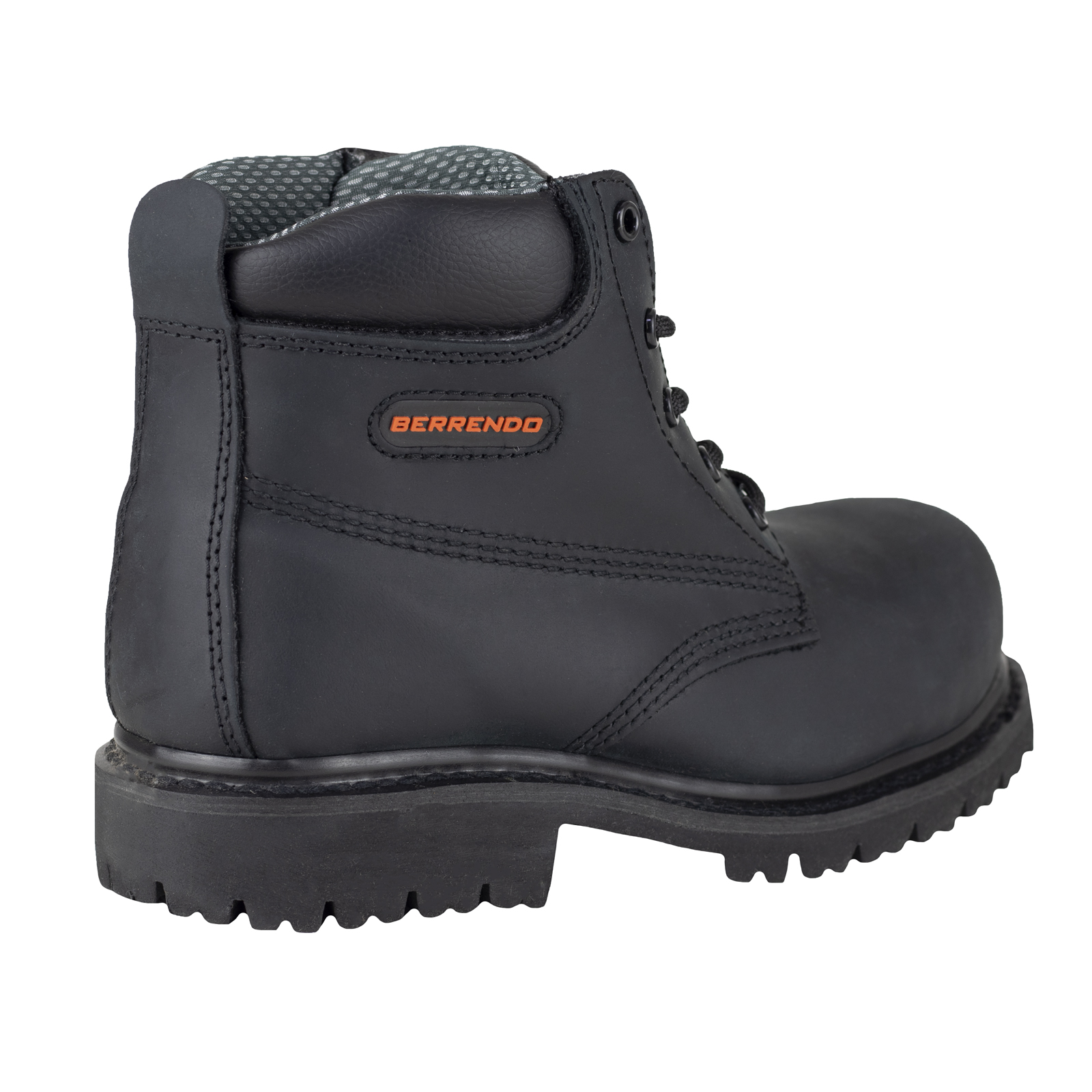 Botas Industrial Dielectrica Casco Hombre Berrendo 154 Negro.