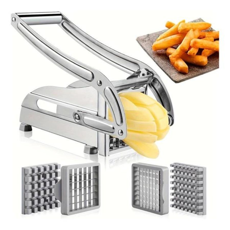 Cortador para  papas fritas acero inoxidable diversas medidas de corte
