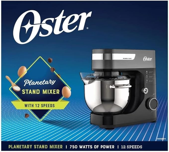 A Oster FPSTSM3711-013 Batidora Planetaria 12 Velocidades.
