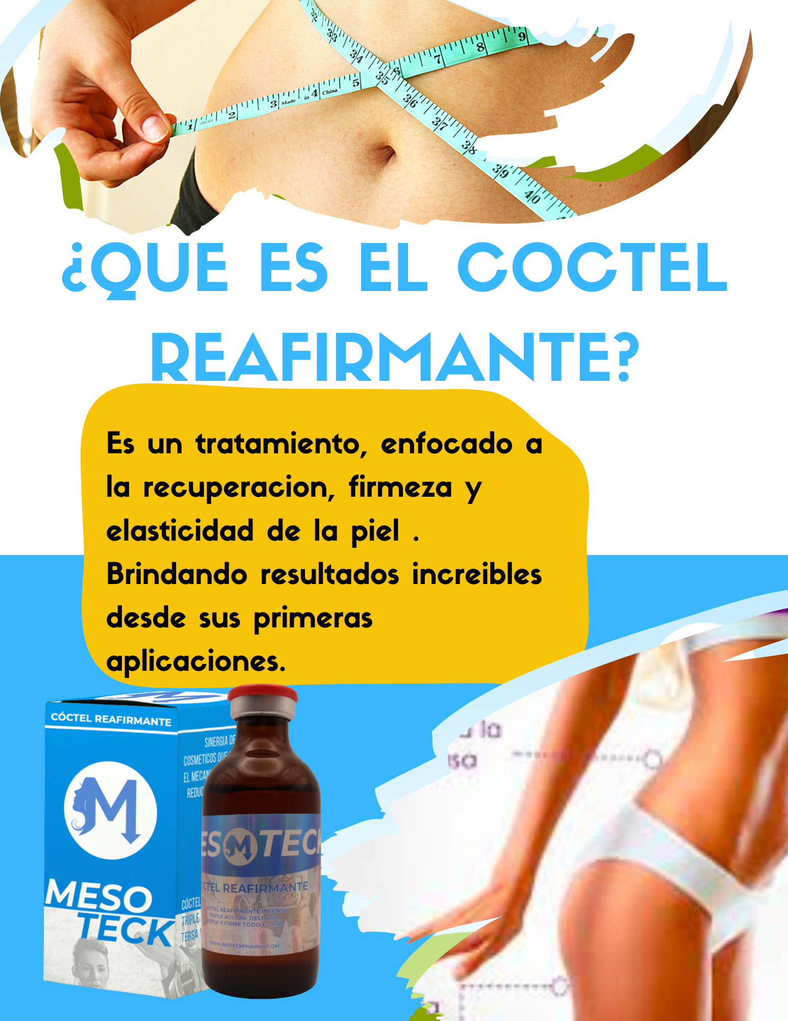 BIOTECKPHARMA| Mesoterapia Coctel Reafirmante Extremo 50ml