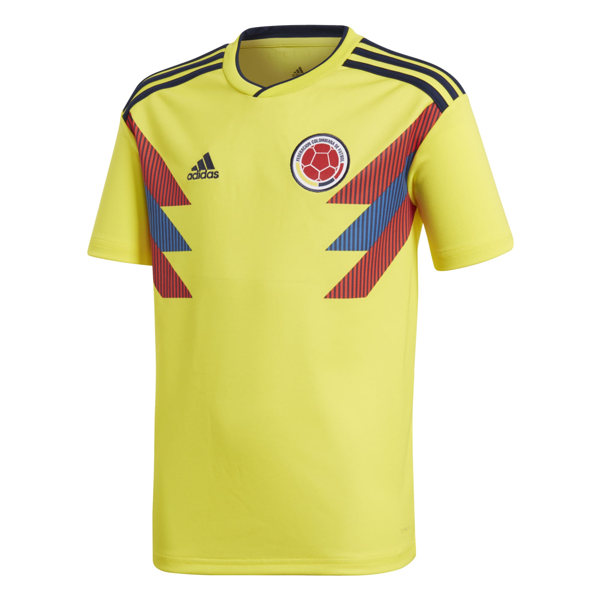 adidas Jersey Infantil Colombia Local Amarillo Talla Chica.