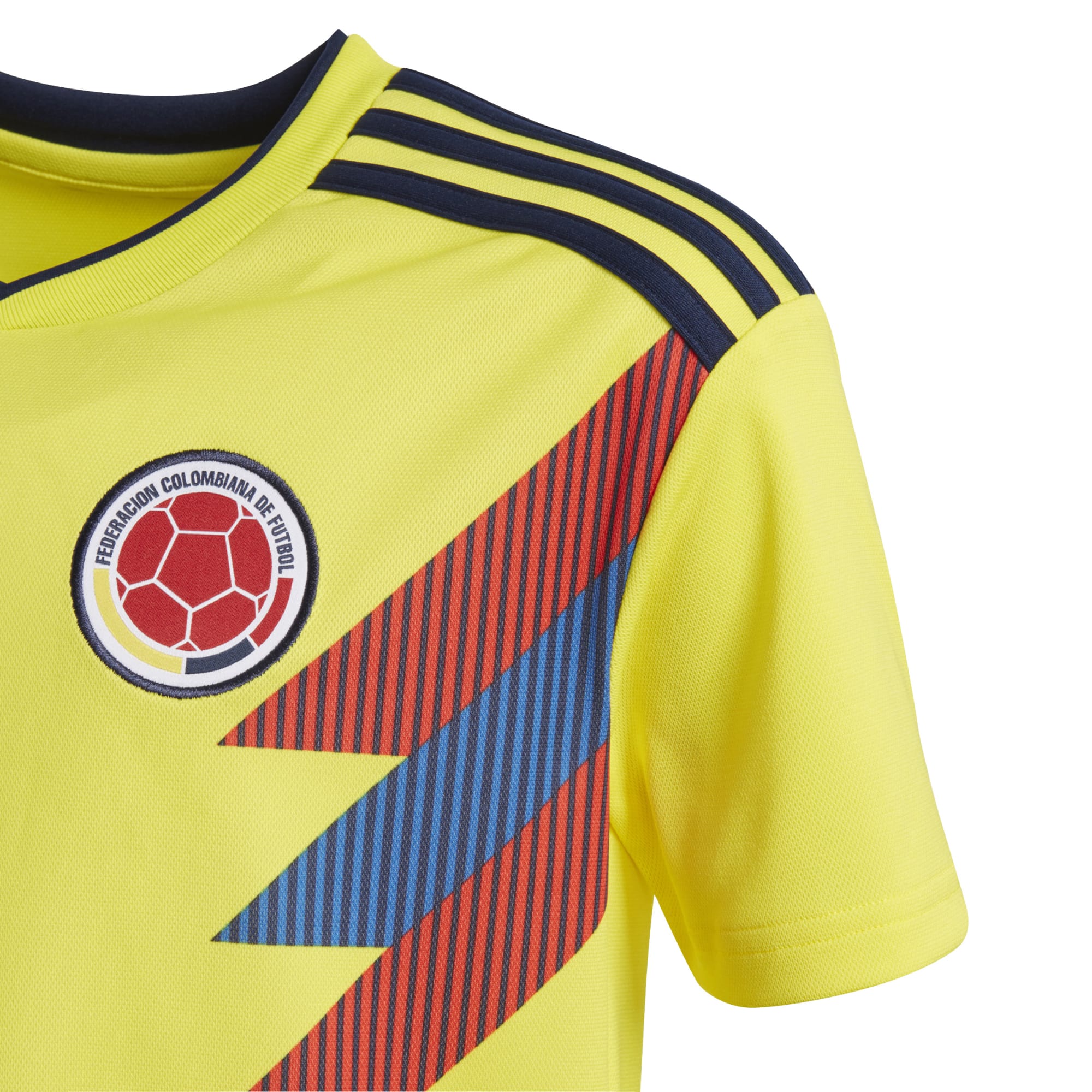 adidas Jersey Infantil Colombia Local Amarillo Talla Chica.