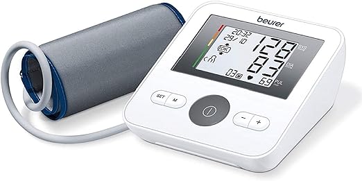 A Beurer BM 27, Medidor Digital de presión arterial y de pulso para brazo y muñeca.