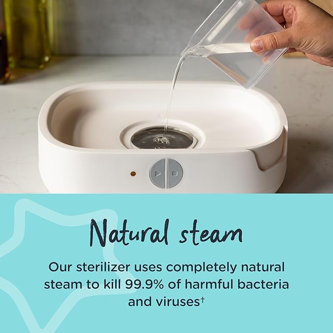 A Tommee Tippee Esterilizador De Vapor Eléctrico, Steri-steam, Paquete De 1 Count.
