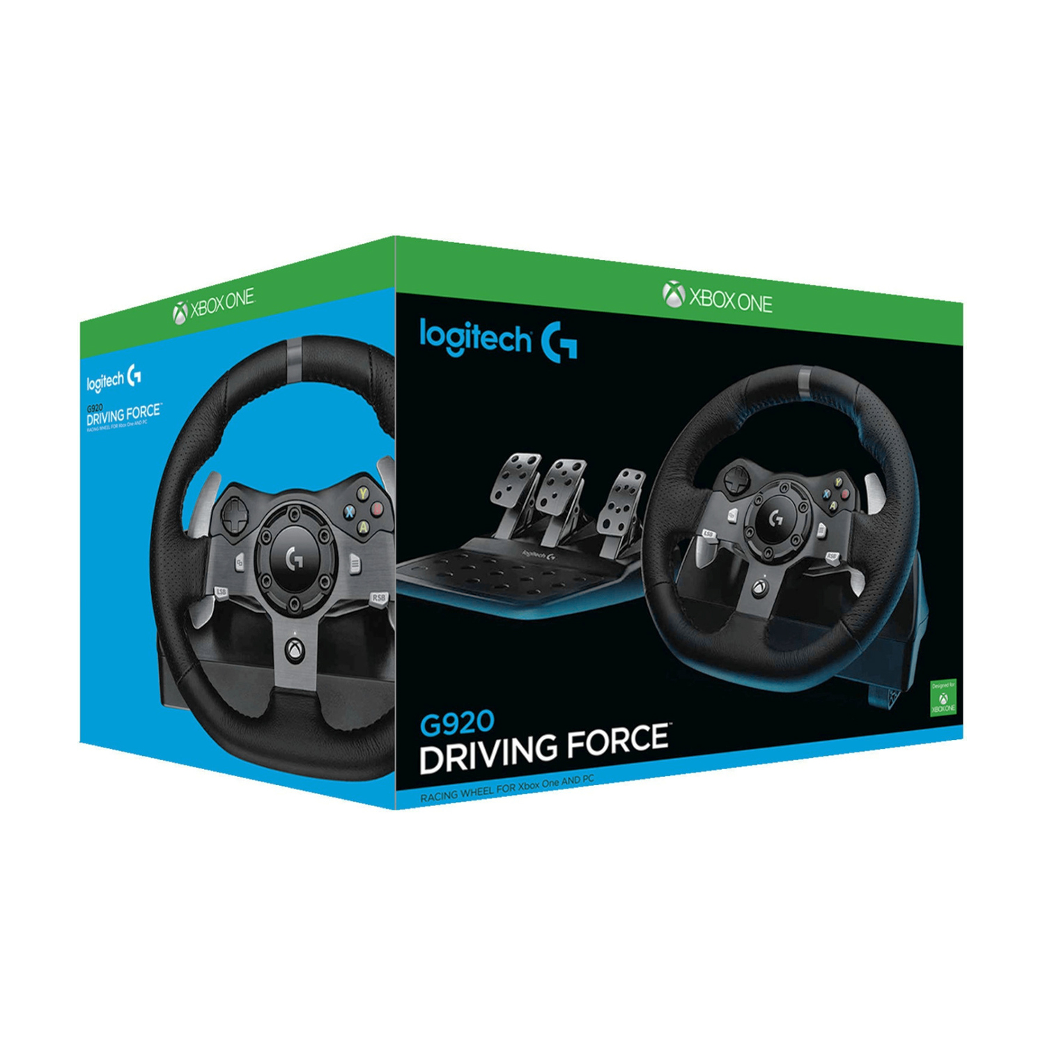 Logitech G920 Volante De Carreras Y Pedales Negro Xbox.