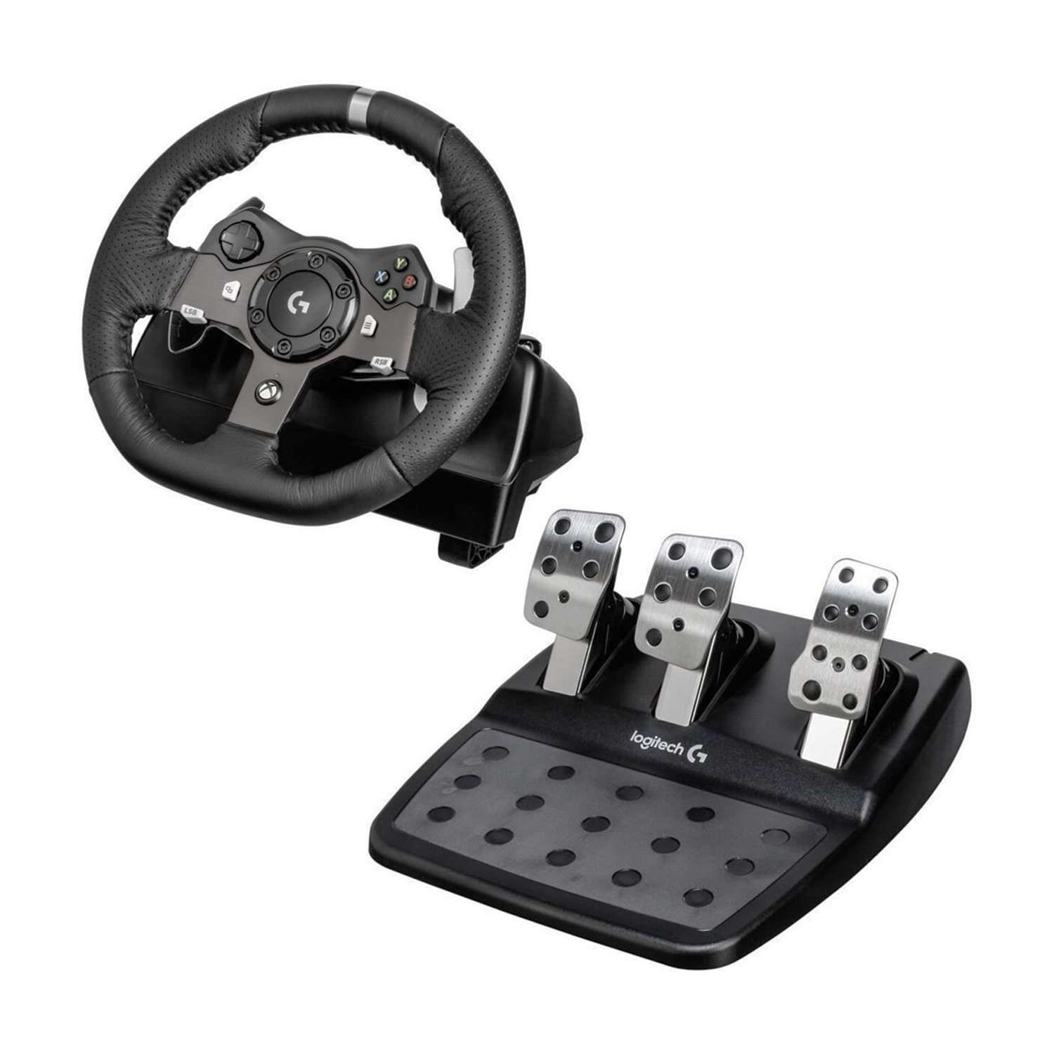 Logitech G920 Volante De Carreras Y Pedales Negro Xbox.