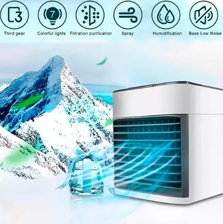 Mini Enfriador Portátil Aire Acondicionado Ventilador Frio T.
