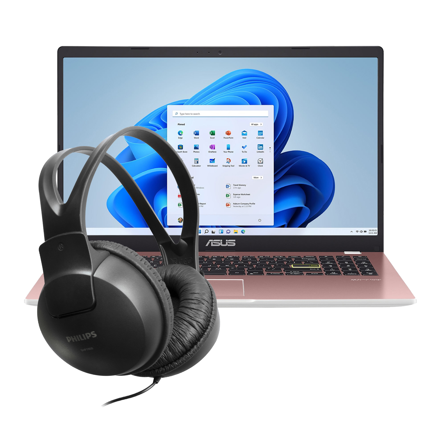 Asus Vivobook Go 15.6" 4Gb 128Gb Más Audífonos