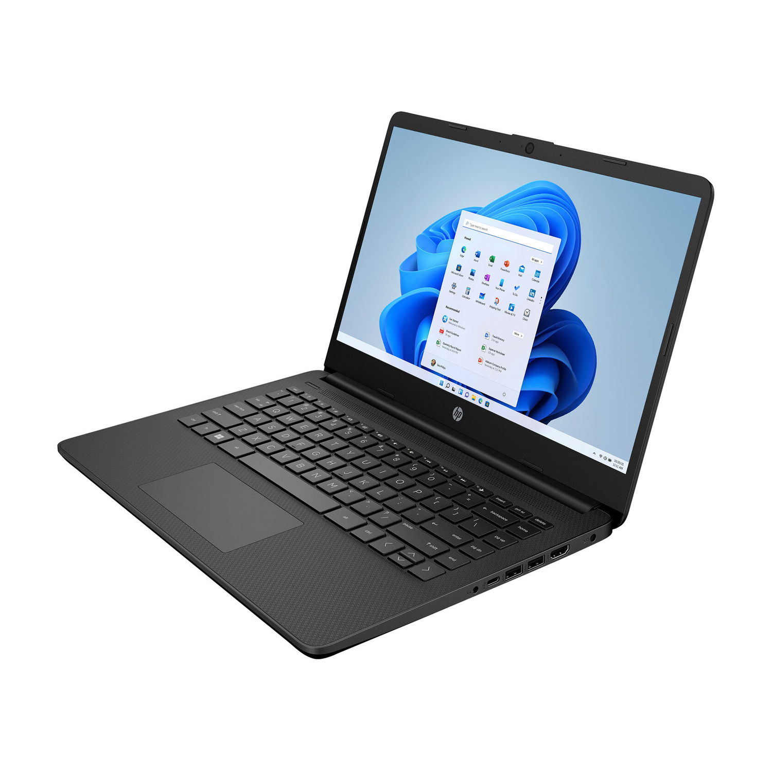 Hp 14" Touch Amd Ryzen 3 8Gb 256Gb Más Audífonos Y Mouse.