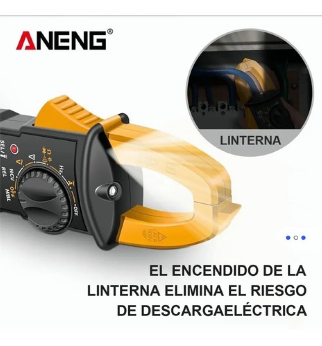 Digital Pinza Multímetro Craftsman 4000cuentas Ac/dc