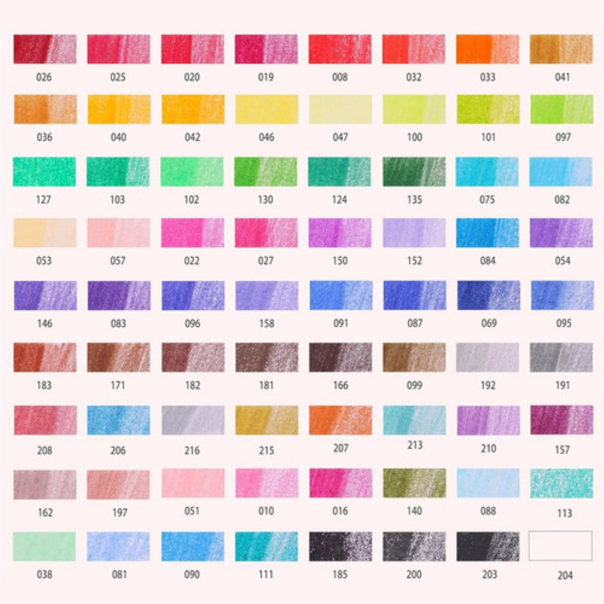 Juego De Lápices De Colores De Calidad Prémium, 72 Piezas Estuche Azul