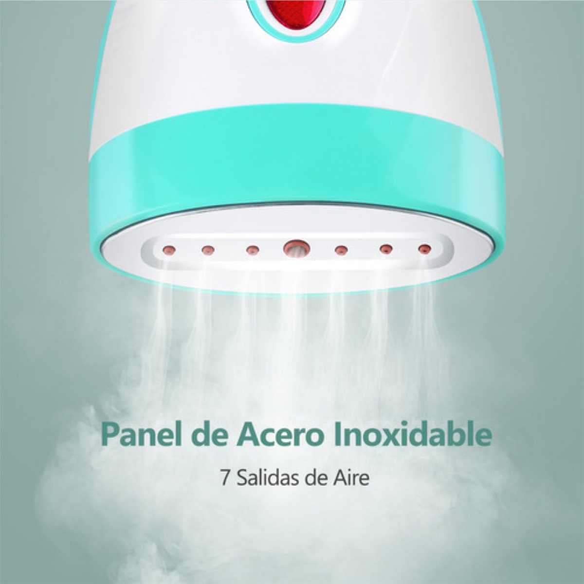 "Plancha De Vapor Plegable Portátil 1500w 170ml, Verde 110v "