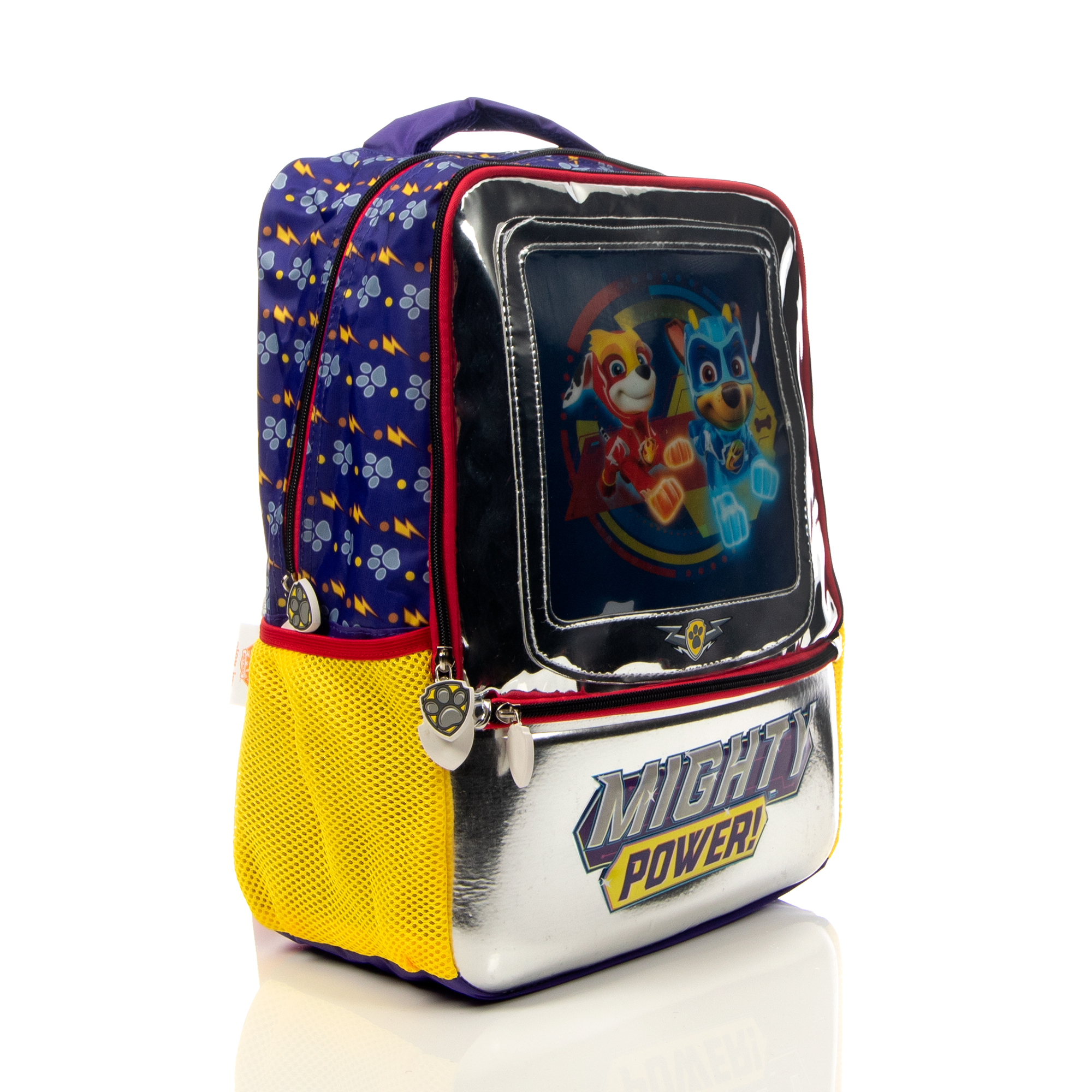 Mochila Paw Patrol Lenticular en movimiento de Chase y Marshall