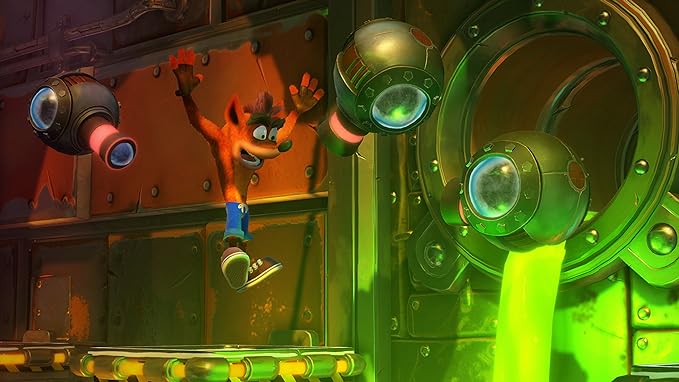 Nintendo Switch Juego Crash Bandicoot N Sane Trilogy 2 Bonus Games.