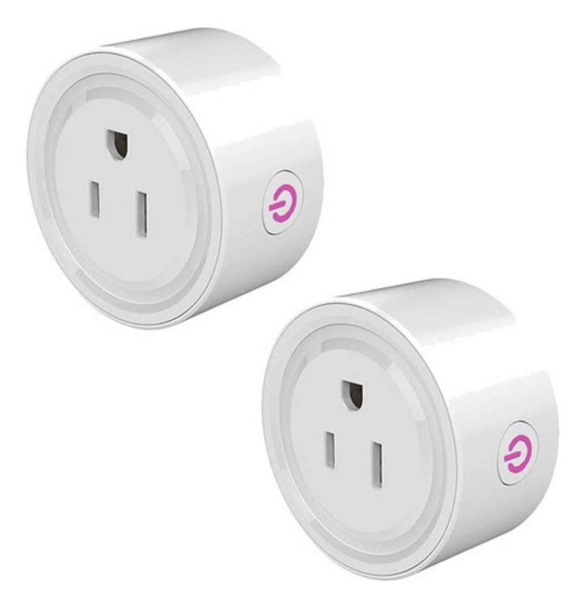 Enchufe Inteligente Wifi Smart Plug Para Alexa Google Home Color Blanco