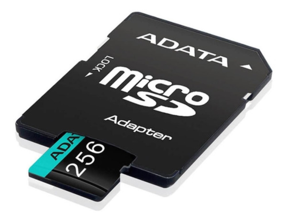 Tarjeta de memoria Adata AUSDX256GUI3V30SA2-RA1 Premier Pro con adaptador SD 256GB