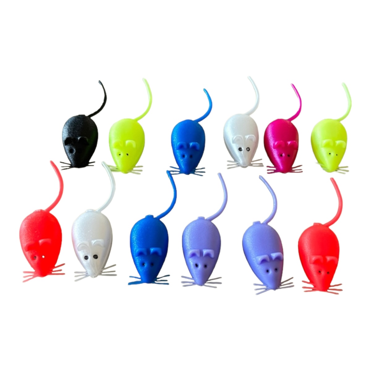 Ratones De Plastico Para Guardar Dientes Bote Con 20 Piezas.