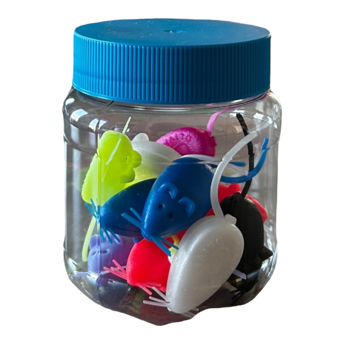 Ratones De Plastico Para Guardar Dientes Bote Con 20 Piezas.