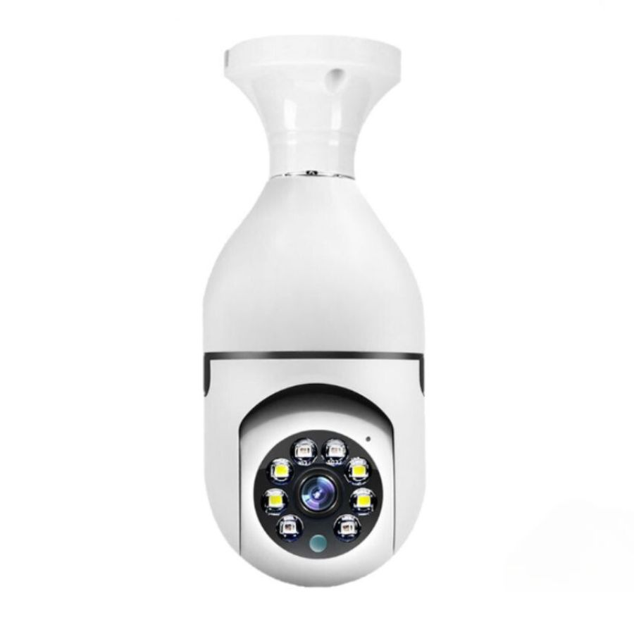 Cámara De Seguridad 360 Visión Nocturna Con Wifi Inalámbrica 720p con alarma.