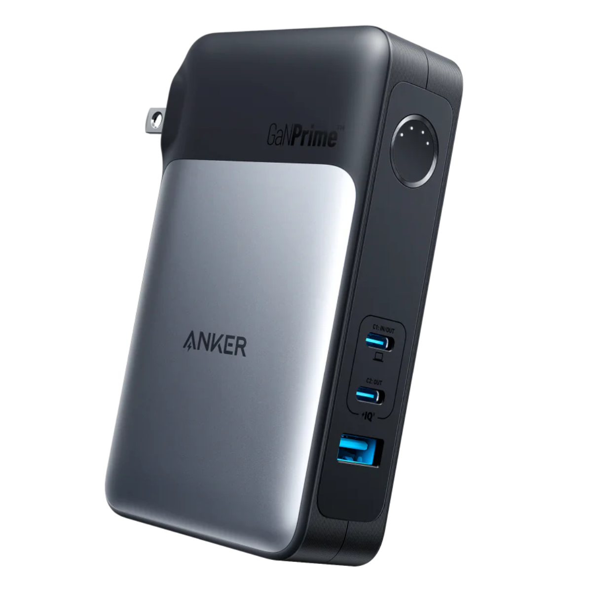 Cargador Batería Portatil 65W ANKER 733 10000mAh 2 USBC 1 USBA.
