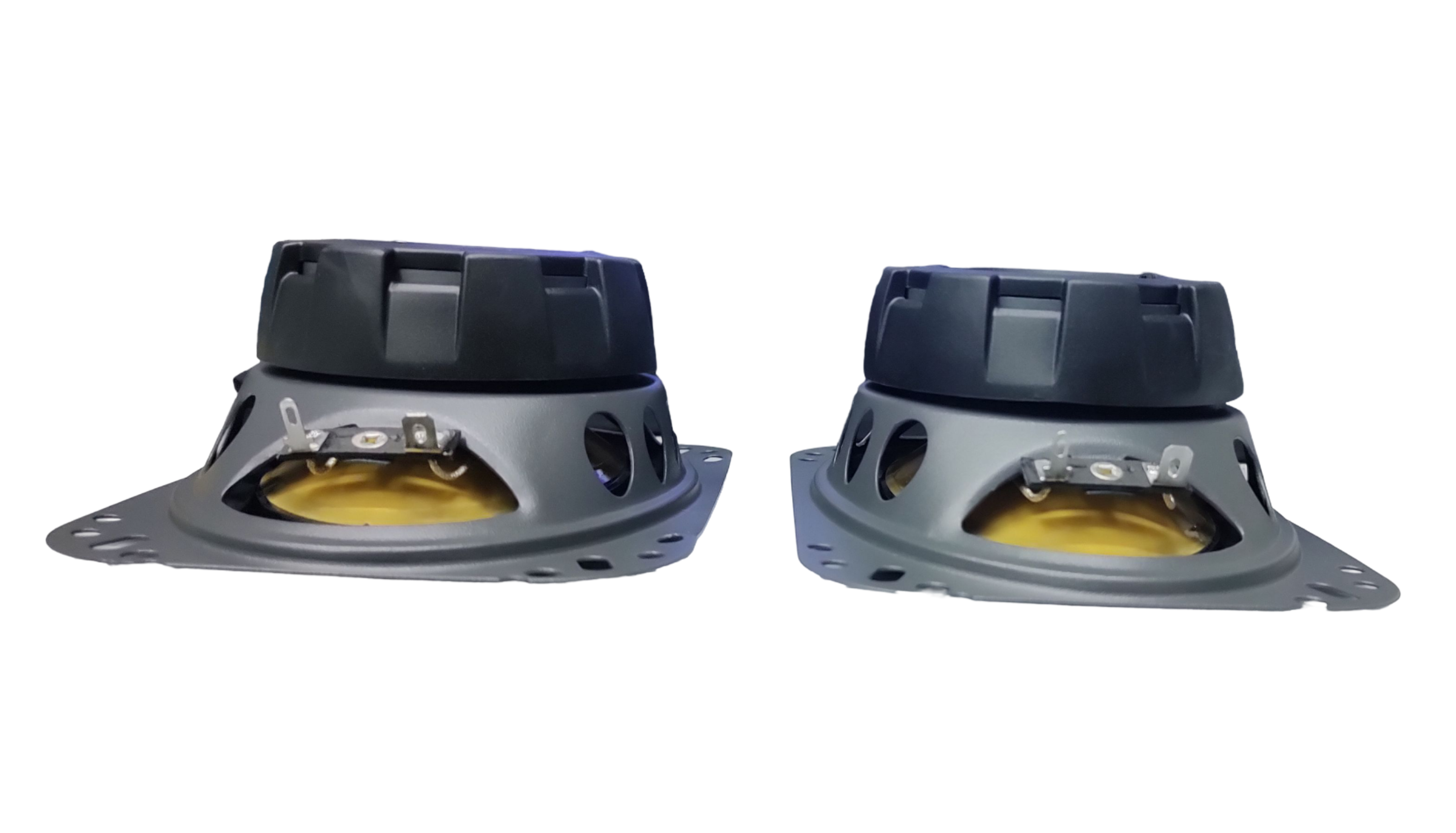 Bocinas Coaxiales SOUNDSTREAM PRO-460 110w Rms 4X6 Pulgadas 4 Ohms 2 Vías Cono Fibra de Carbono IMPP.