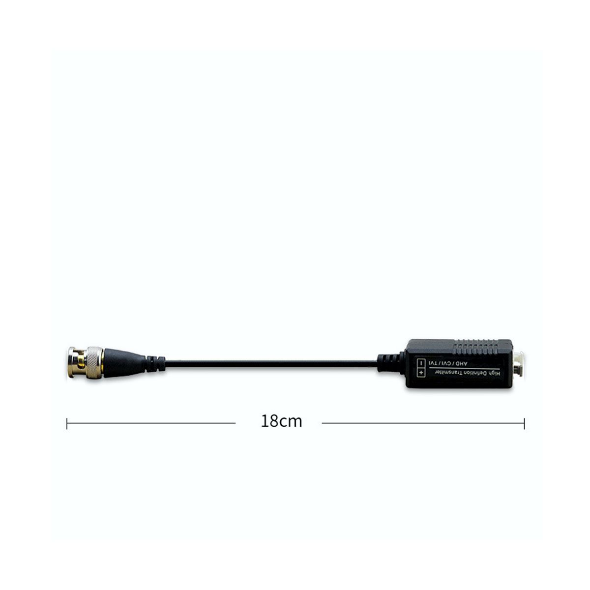 Kit de 2 Transceptores Balum Para Camaras CCTV Hasta 600 mts Cable UTP.