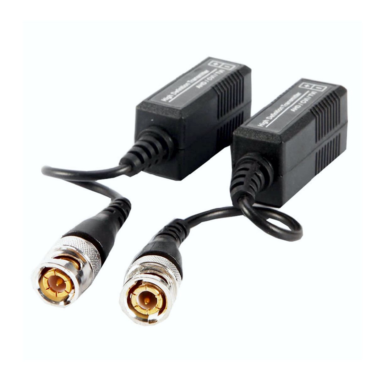 Kit de 2 Transceptores Balum Para Camaras CCTV Hasta 600 mts Cable UTP.