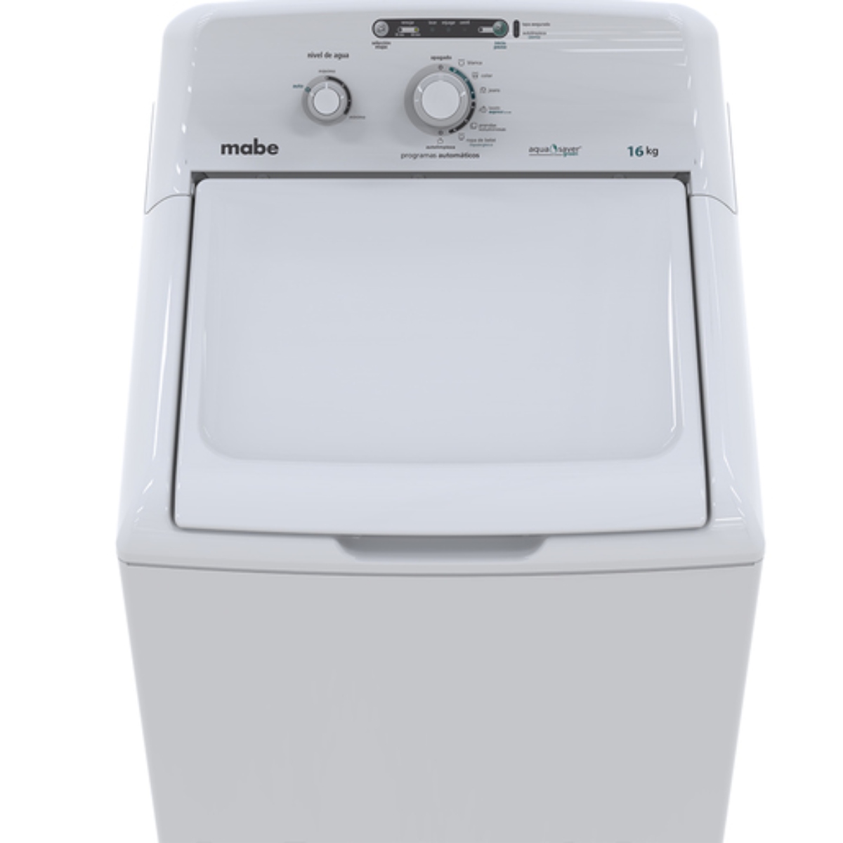 Lavadora Automática Mabe LMA76112CBAB 16KG Blanca ORTY.