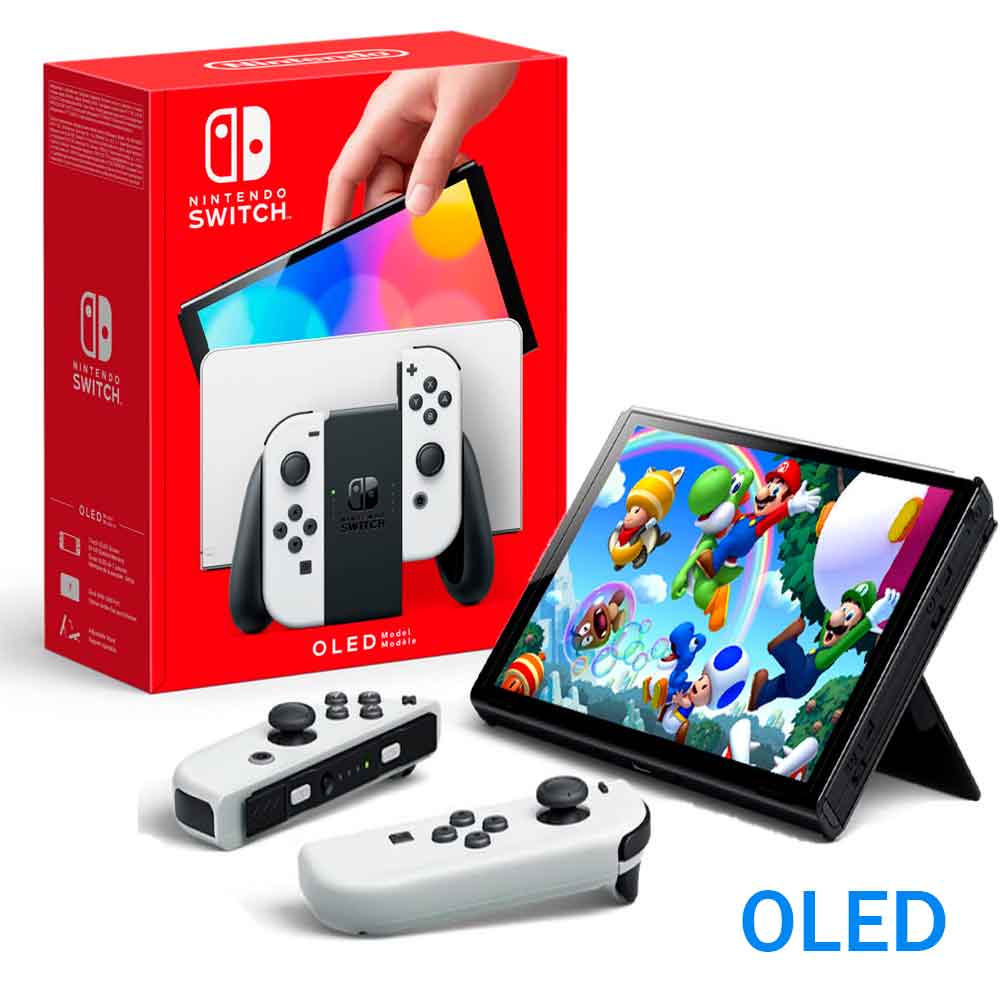 Consola de Videojuegos Nintendo Switch OLED - Blanco.