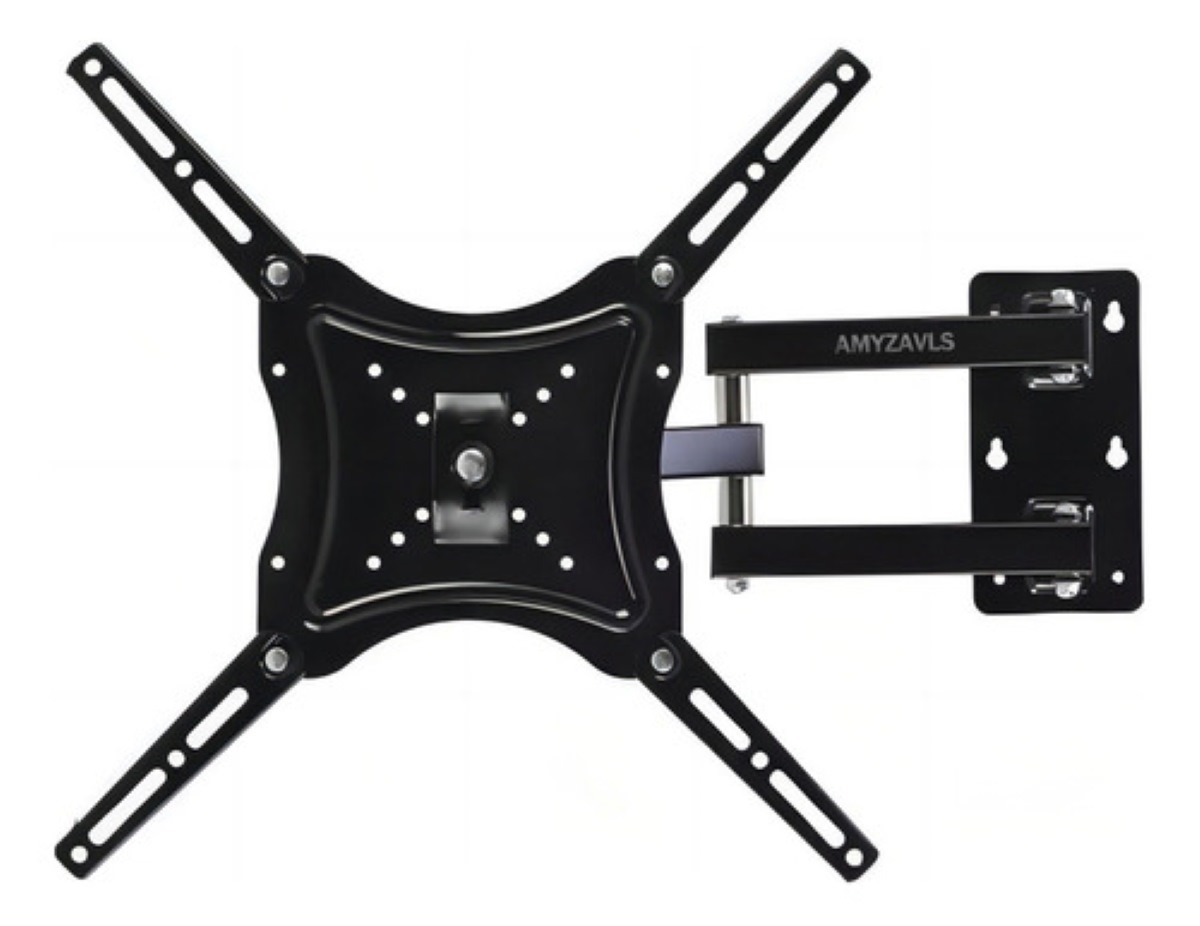 Amyzavls Base Soporte De Pantalla Pared Tv 15 A 55 Pulgadas 30kg Color Negro