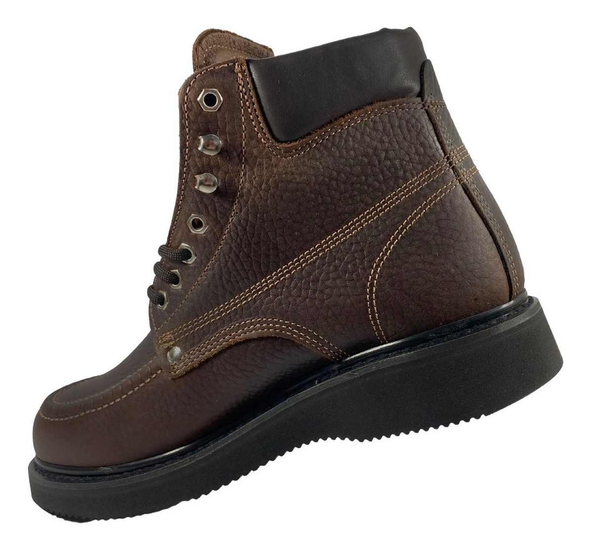 Bota De Trabajo Industrial Establo 513 De Piel Para Caballero.