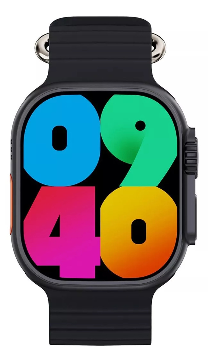 Smart Watch Smart Band Reloj Inteligente W69 Fralugio Nfc 2gb Rom Mp3 NEGRO 