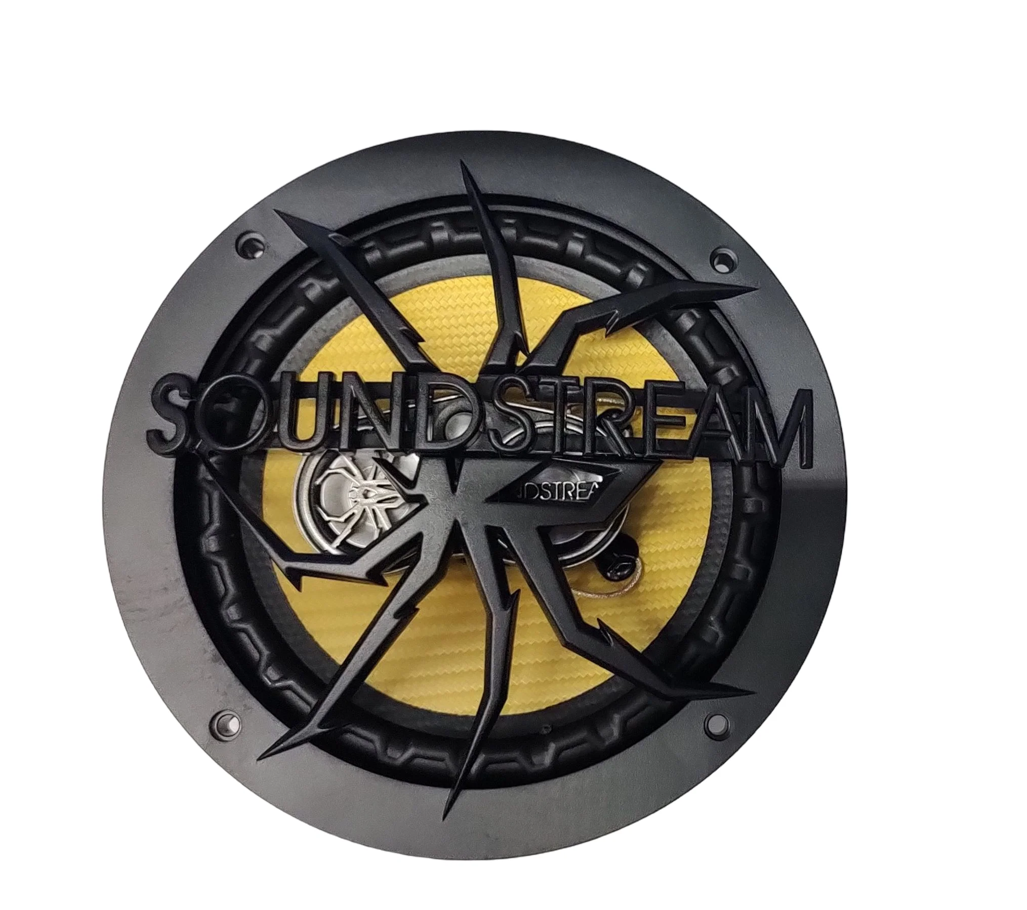 Bocinas Coaxiales SOUNDSTREAM PRO-650 140w Rms 6.5 Pulgadas 4 Ohms 2 Vías Cono Fibra de Carbono IMPP.